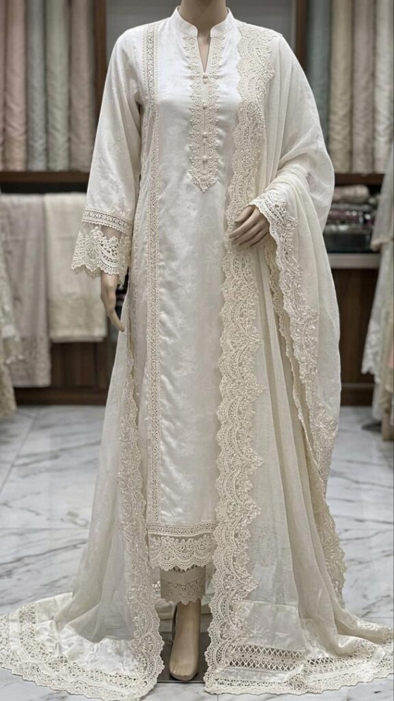 China Patti Silk Suit